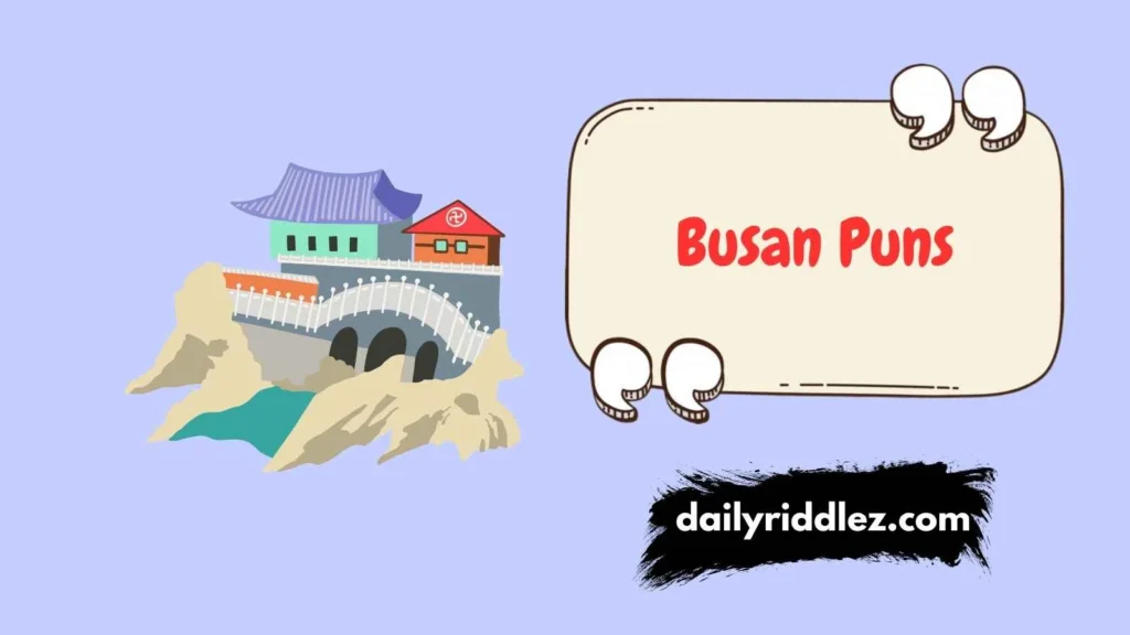 Beachy Busan Puns