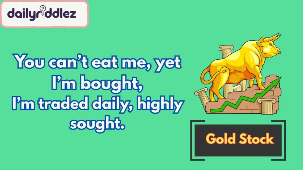 Brainy Gold Riddles