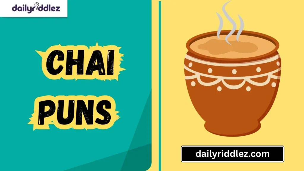 Chai Puns for Café Vibes