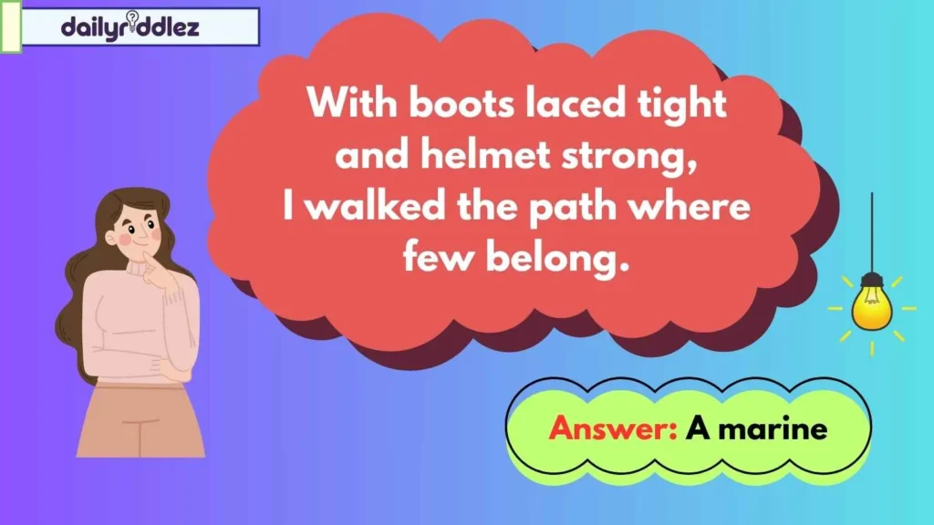 Memorial Day Heroes: Riddles 