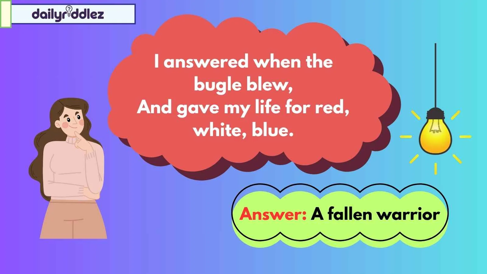 Read more about the article 201+ Memorial Day Riddles for Kids & Adults 🇺🇸🧩 (2025)