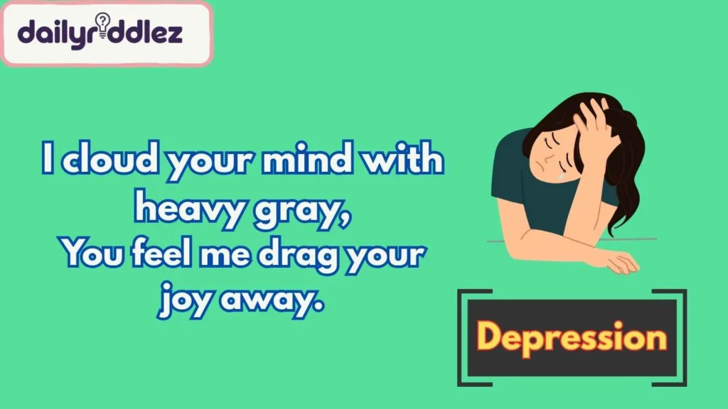 Mental Health & Emotions Riddles