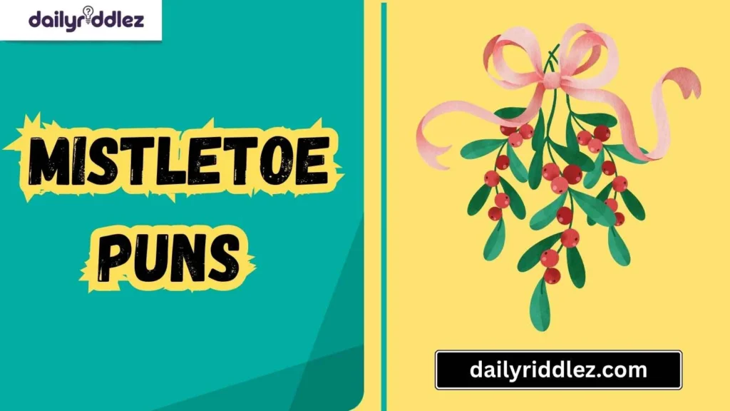 Mistletoe Puns for Kids