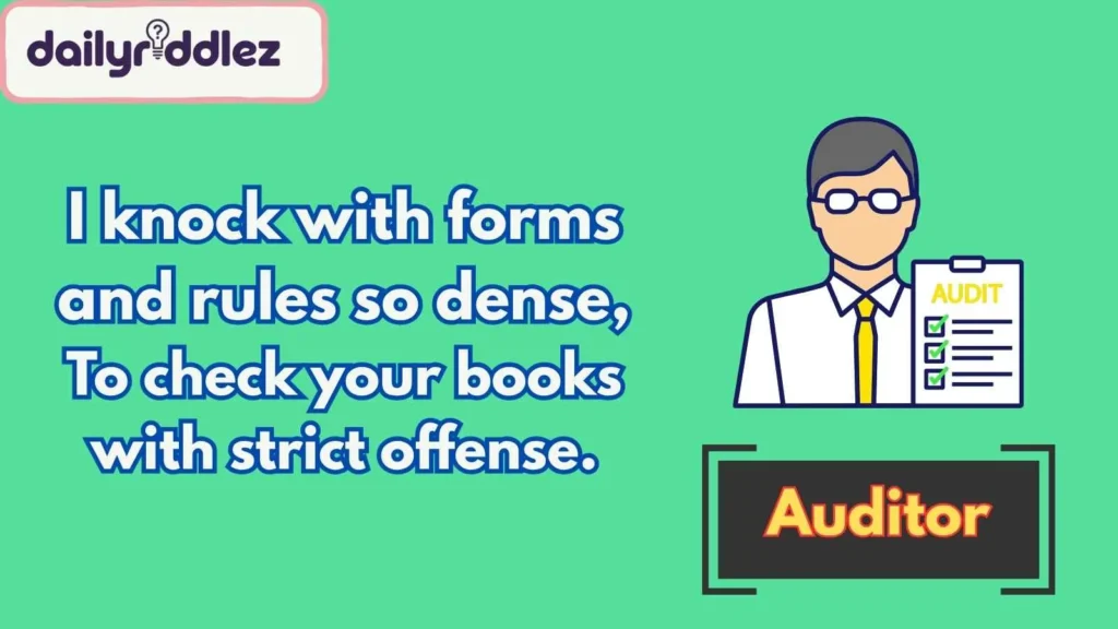 Riddles About Audits and Taxes