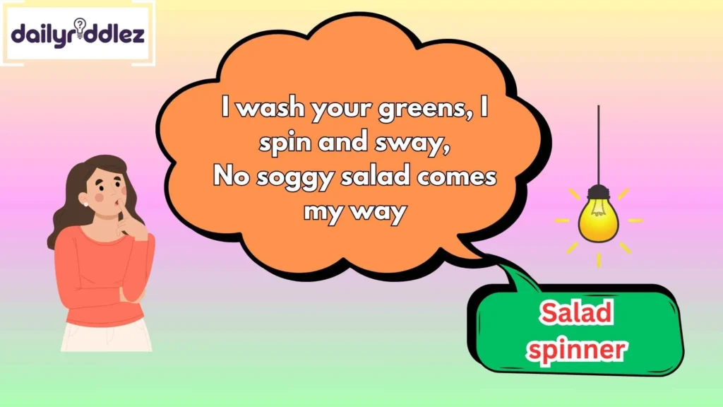 Riddles About Food Prep