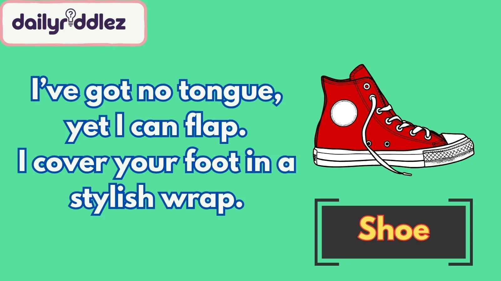 Riddles About Shoes