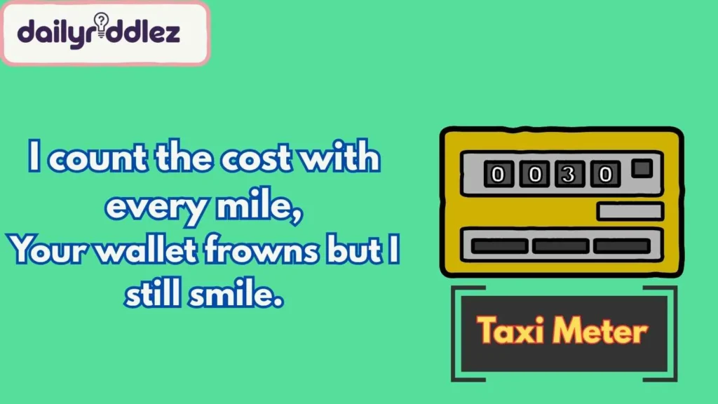 Taxi & Ride Riddles