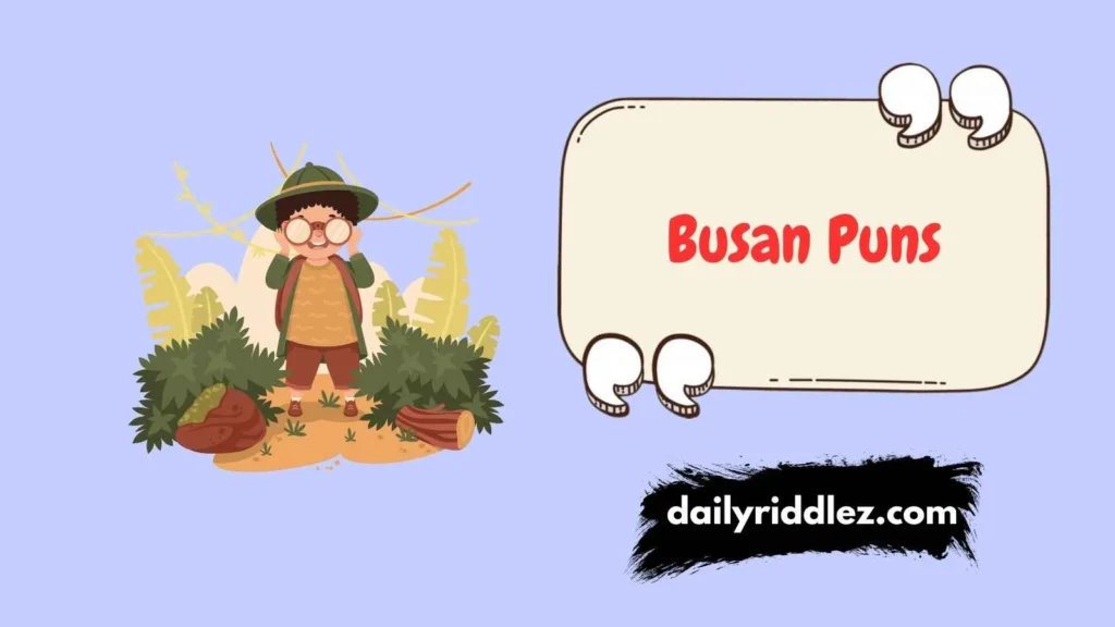 Travel Puns for Exploring Busan
