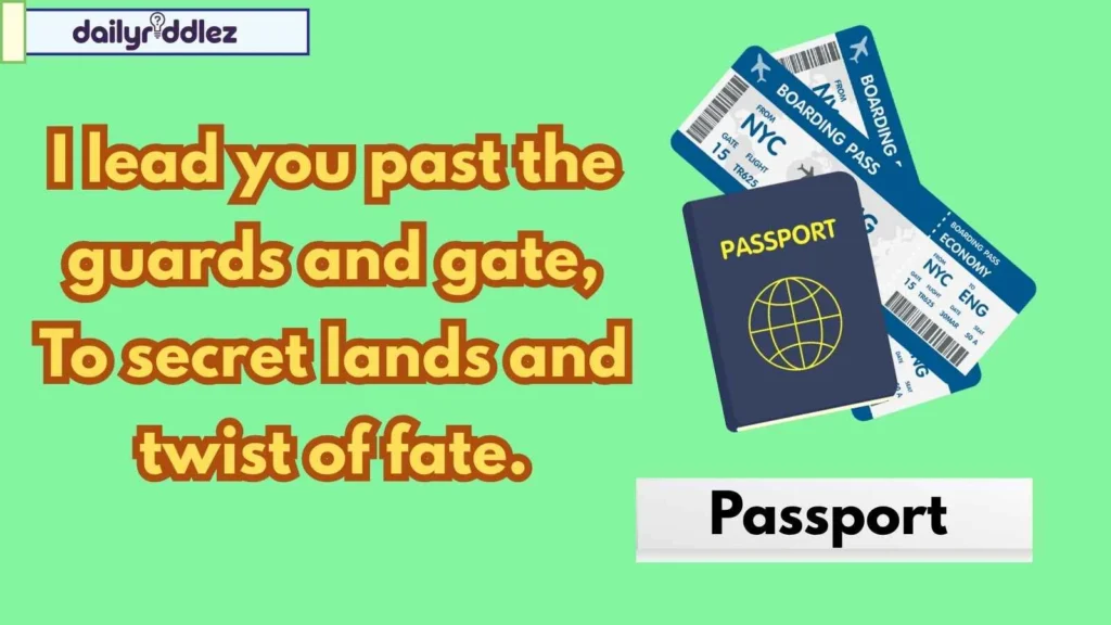 Mystery Travel Riddles
