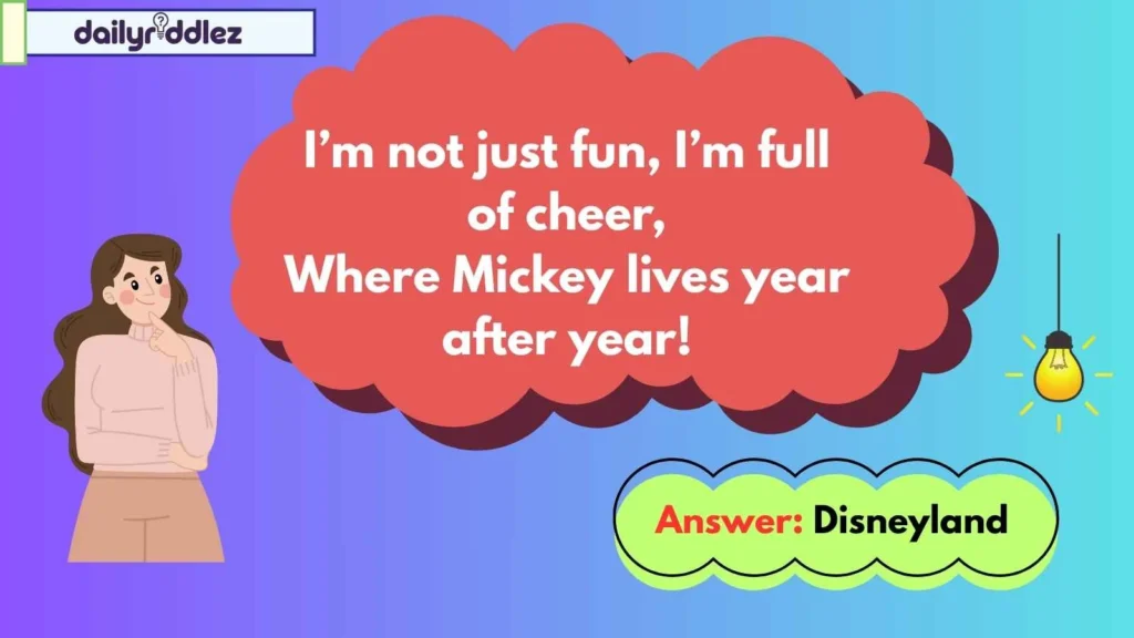 Disney Magic Riddles