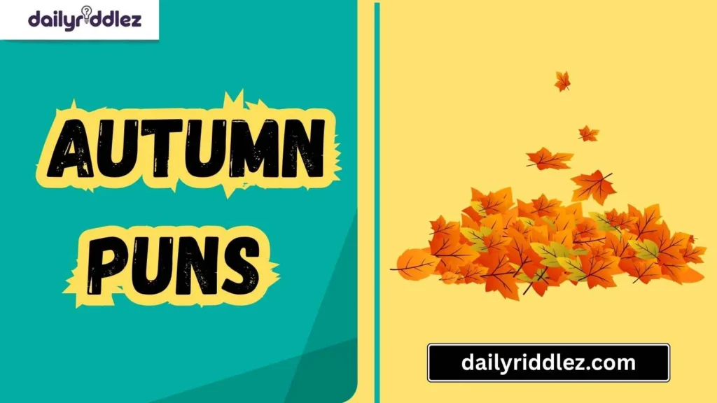 Funny Autumn Puns