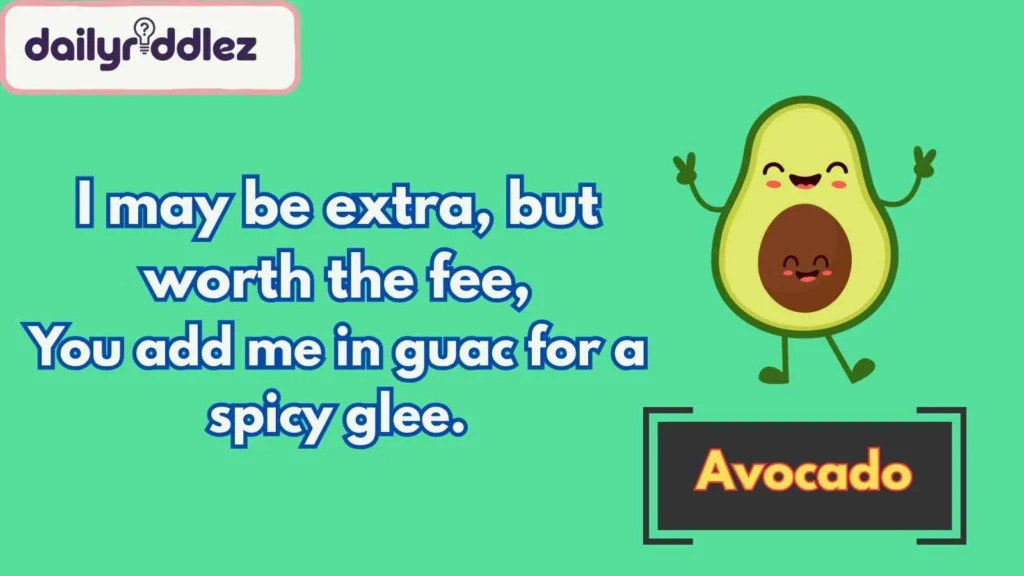 Funny Avocado Puns in Riddle