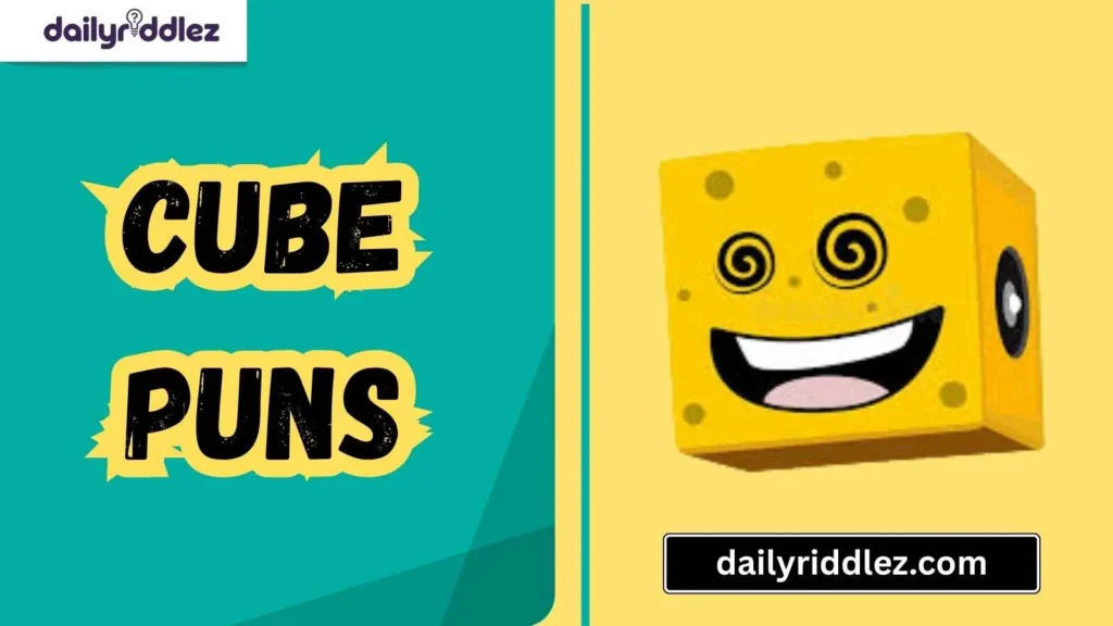 Geometry Cube Puns for Math Lovers