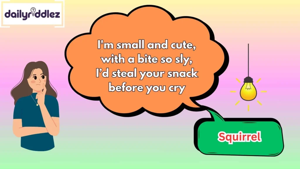  Nutty Brain Twisters Squirrel Riddles