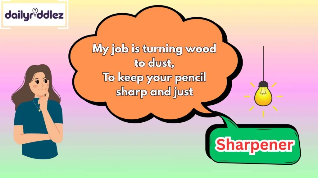 Pencil Parts Riddles