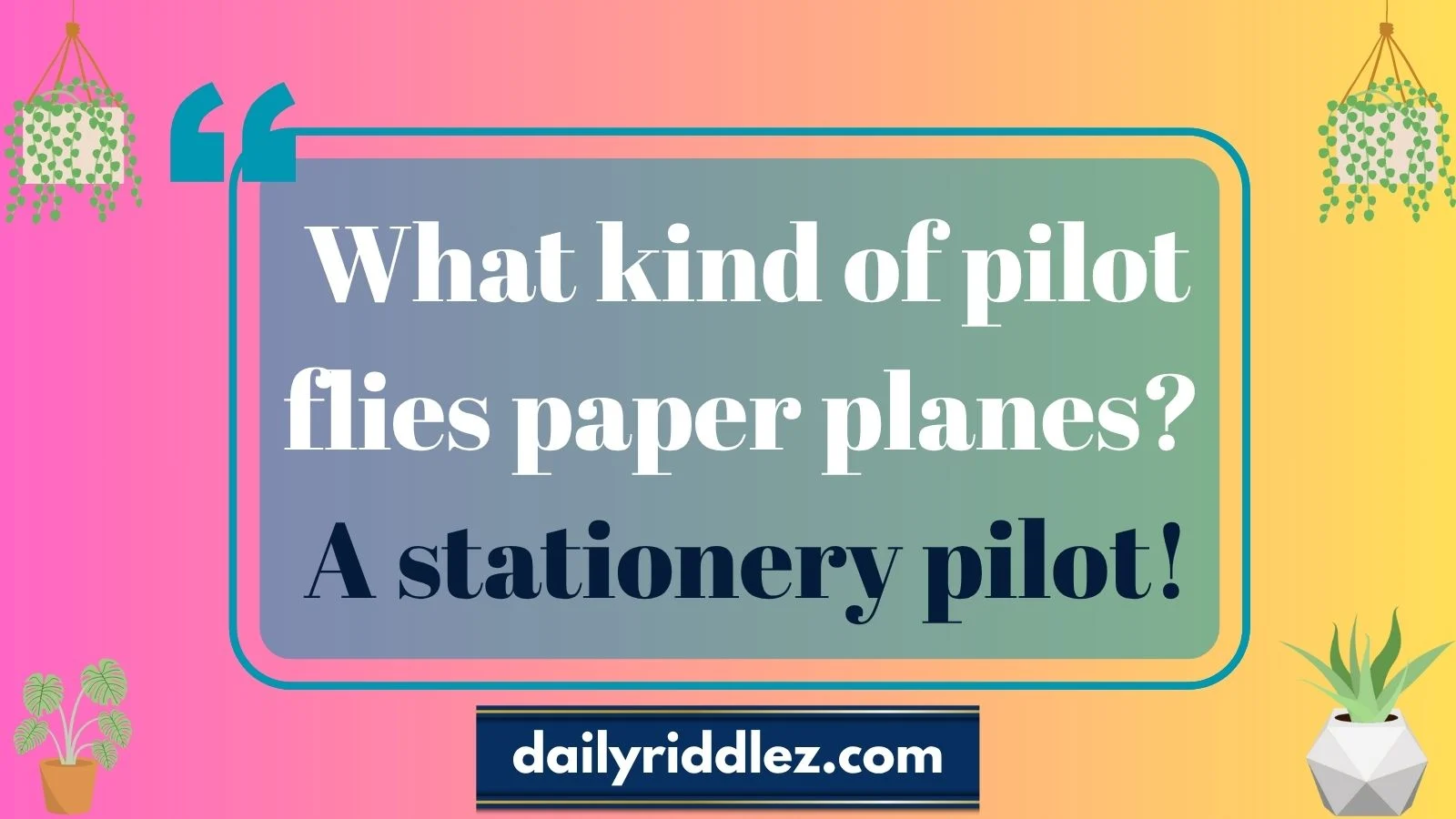 Read more about the article 130+ Pilot Riddles That’ll Take Your Brain to New Heights 🧠💡(2025)