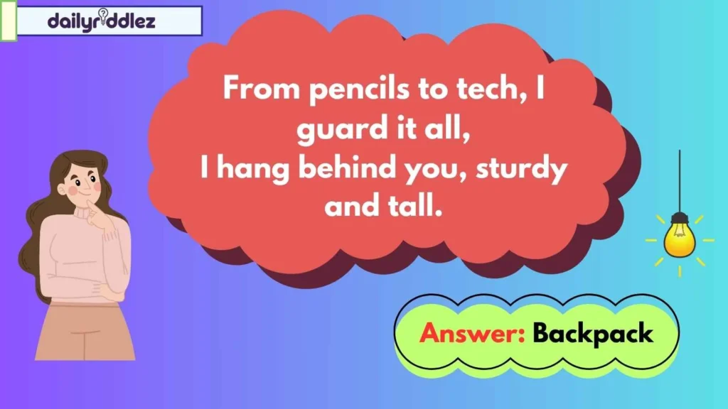 Riddle Zone: Backpack Mysteries