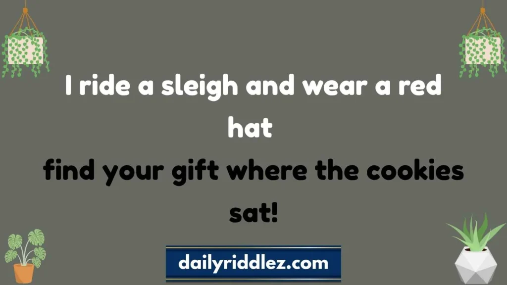 Secret Santa Riddles for Kids