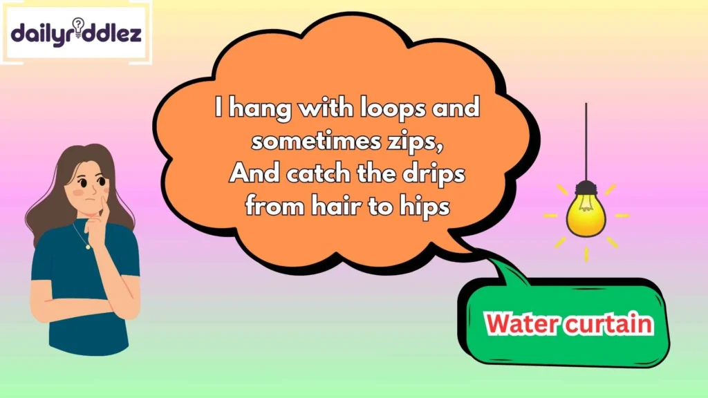 Shower Curtain Riddles