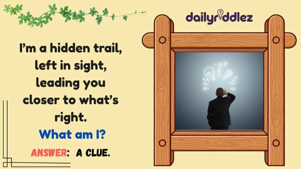 Crime Mystery Riddles