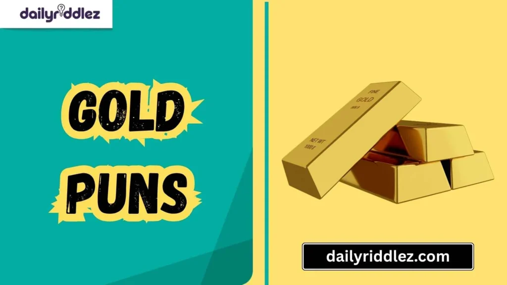 Gold Puns for Kids