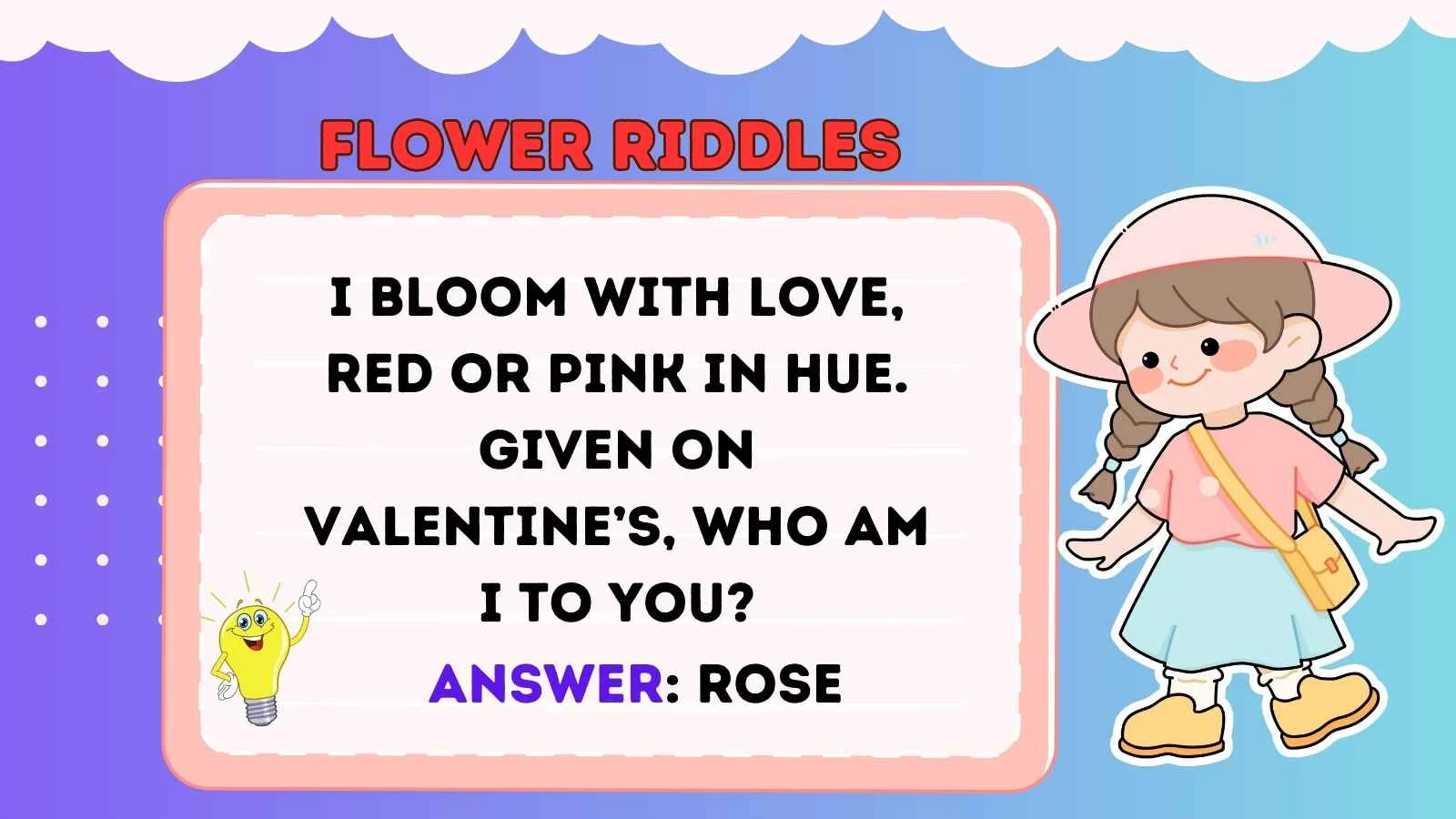 Flower Riddles