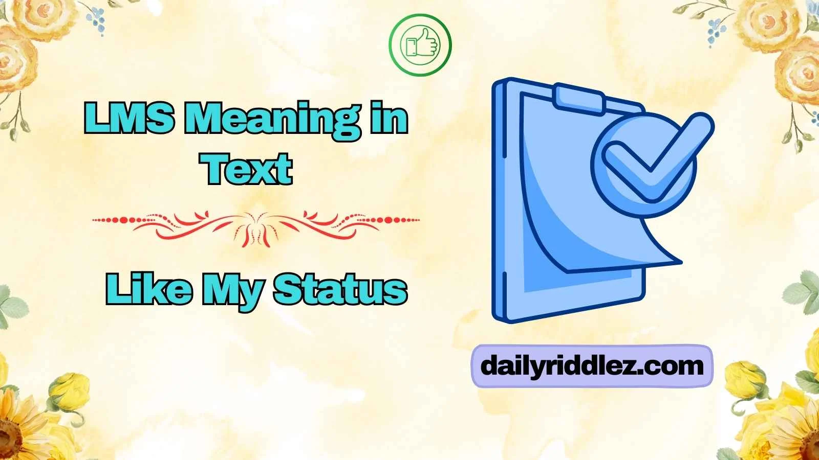 LMS Meaning in Text