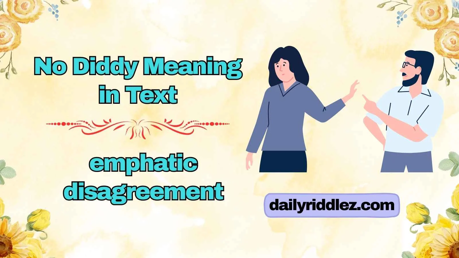 No Diddy Meaning in Text