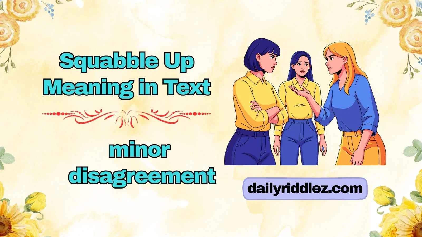 Squabble Up Meaning in Text