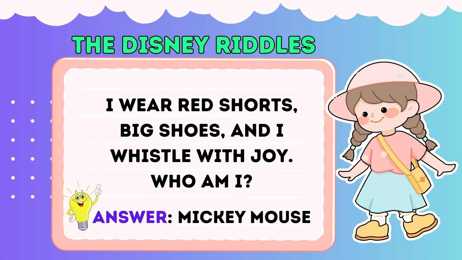 The Disney Riddles