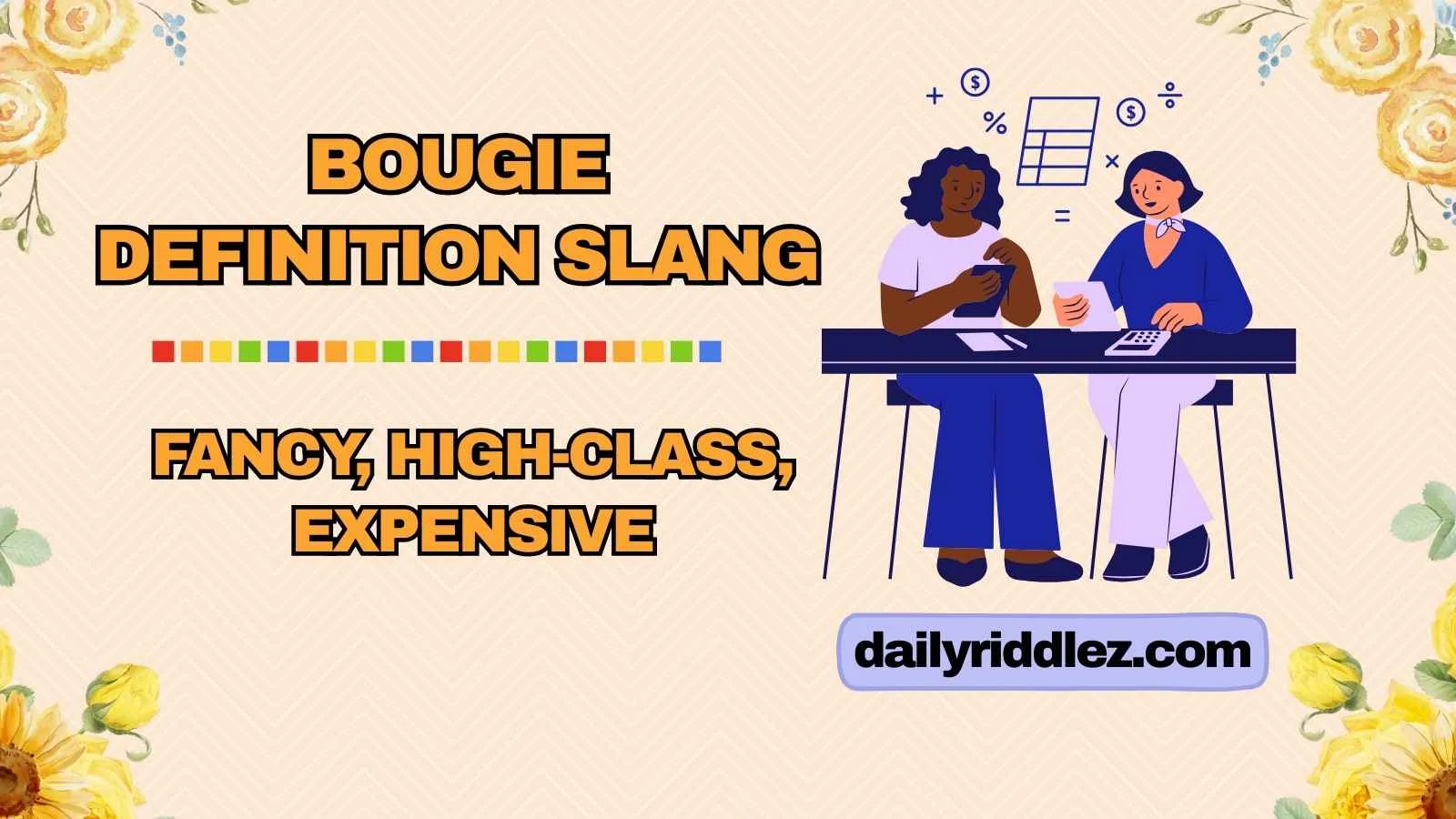 Bougie Definition Slang