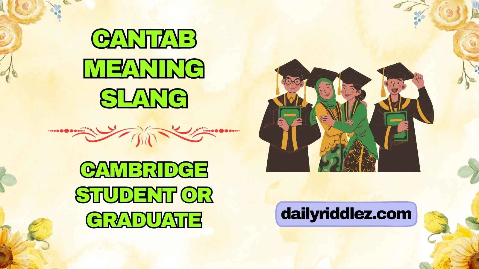 Cantab Meaning Slang
