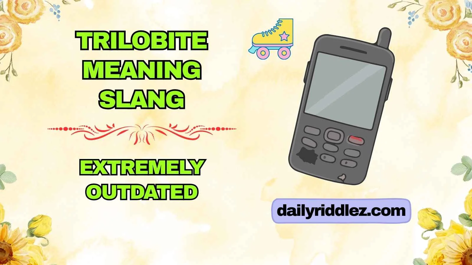 Trilobite Meaning Slang