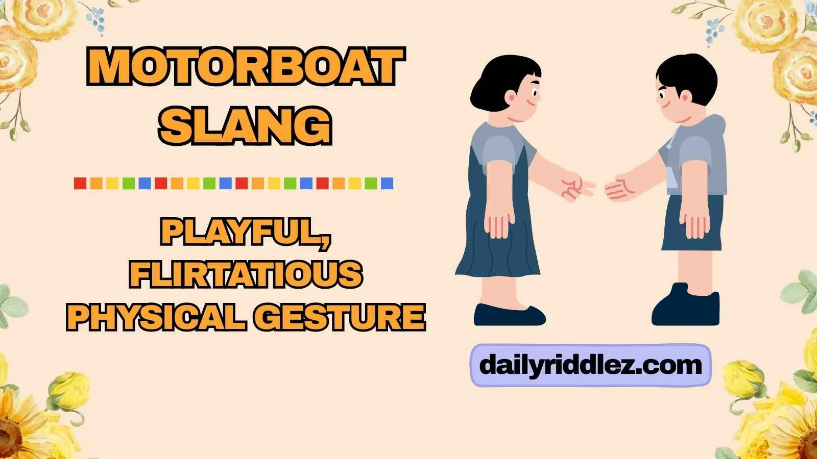 Motorboat Slang